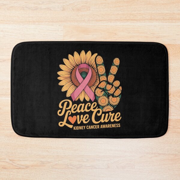Item preview, Daisy Flower Peace Sign Kidney Cancer Awareness Support designed and sold by HaileyRobel.