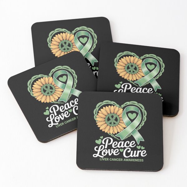 Item preview, Daisy Flower Peace Sign Liver Cancer Awareness Month Support 1 designed and sold by FranzFriesen.