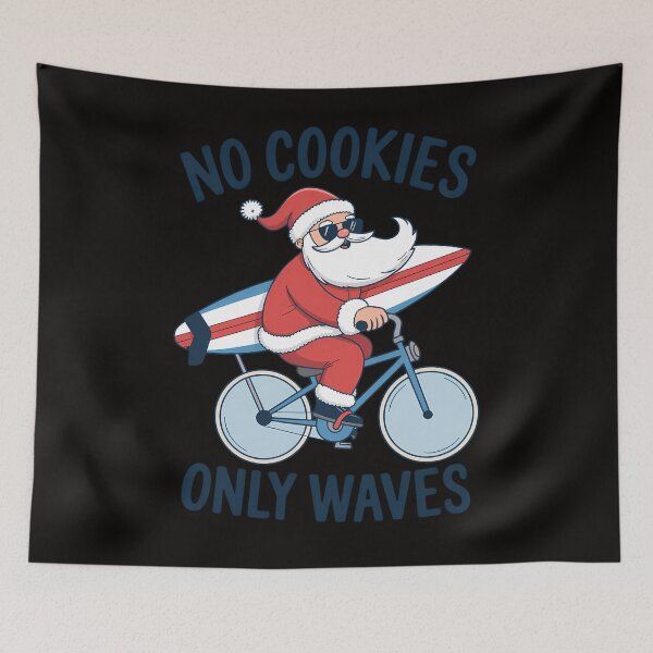 Item preview, Summer Santa Christmas in July designed and sold by petrichorsworld.