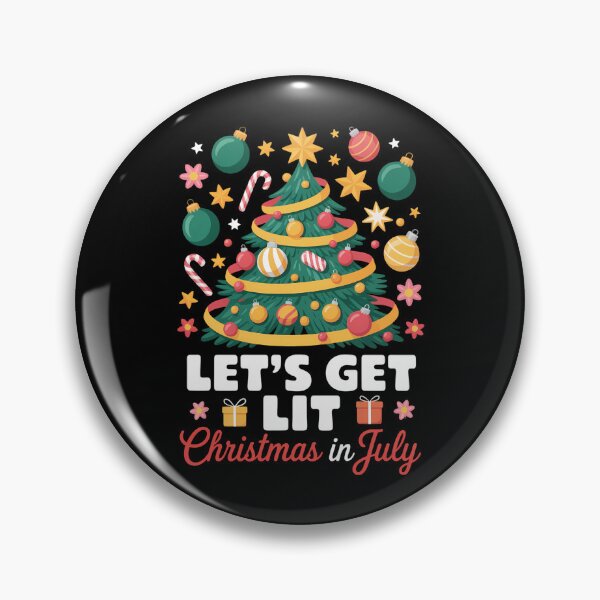 Item preview, Summer Lets Get Lit Christmas In July Tropical Christmas designed and sold by petrichorsworld.
