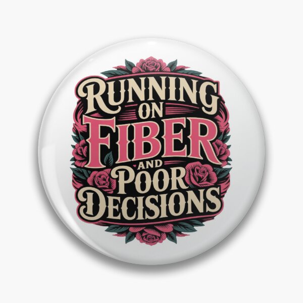 Item preview, Running on Fiber and Poor Decisions – Funny Getting Older designed and sold by Ikwalima.