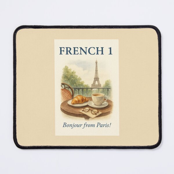 Item preview, French 1 – Bonjour from Paris! designed and sold by Novel Works Studio.