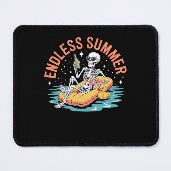 Item preview, summer skeleton hawaiian endless summer Christmas in July designed and sold by petrichorsworld.