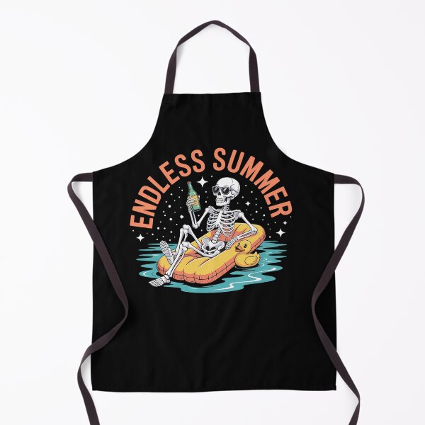 Item preview, summer skeleton hawaiian endless summer Christmas in July designed and sold by petrichorsworld.