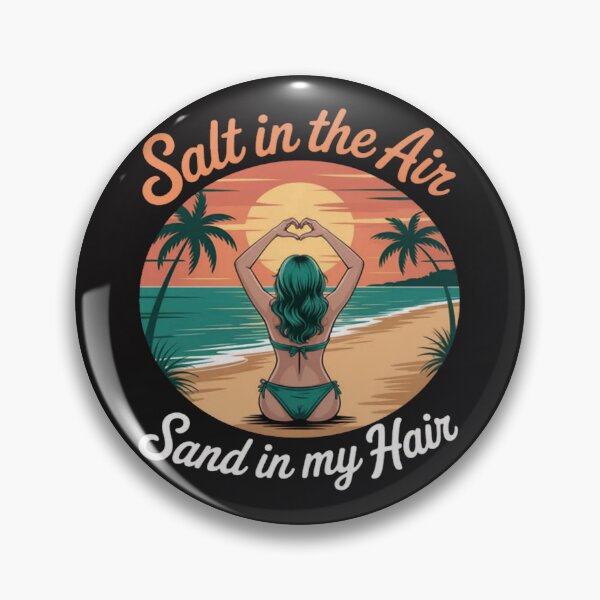 Item preview, Salt in the Air Sand in My Hair designed and sold by Ikwalima.
