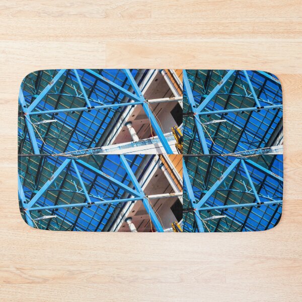Item preview, Blue Glass & Steel Structure designed and sold by National Capture .