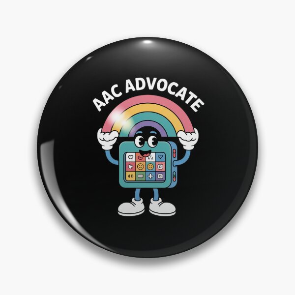 Item preview, Cute Rainbow Communication Device Advocate Awareness Speech Therapy designed and sold by FranzFriesen.