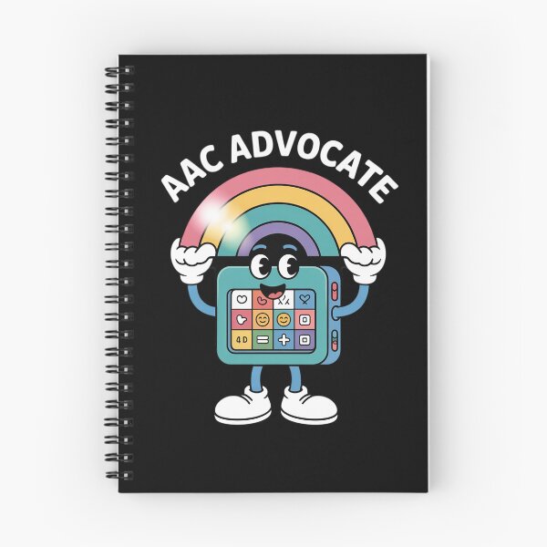 Item preview, Cute Rainbow Communication Device Advocate Awareness Speech Therapy designed and sold by FranzFriesen.