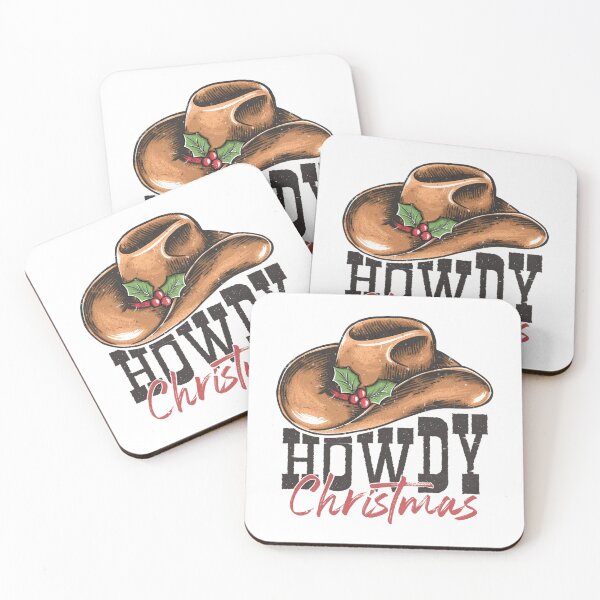 Item preview, Howdy Christmas Cowboy Holiday Hat designed and sold by sapnaela.