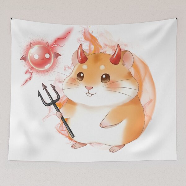Item preview, Diablo Ham ham - Sticker designed and sold by Be-aart-s.
