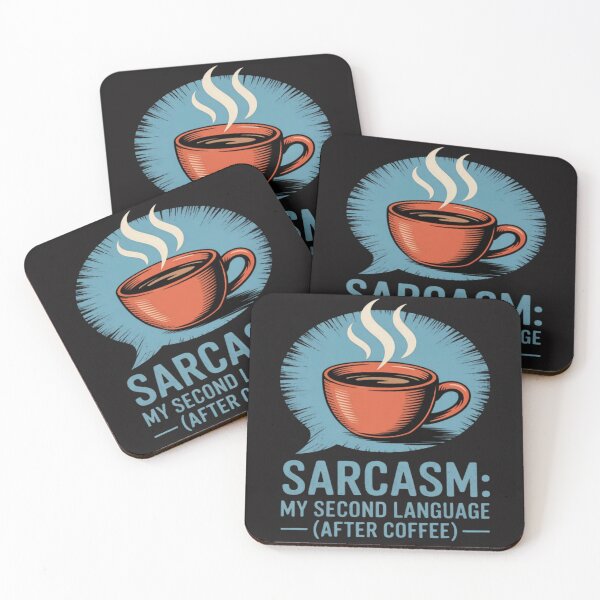 Item preview, Sarcasm My Second Language After Coffee designed and sold by Ikwalima.