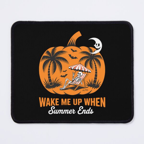 Item preview, Summerween Beach Pumpkin Skeleton Funny Halloween Holiday designed and sold by petrichorsworld.