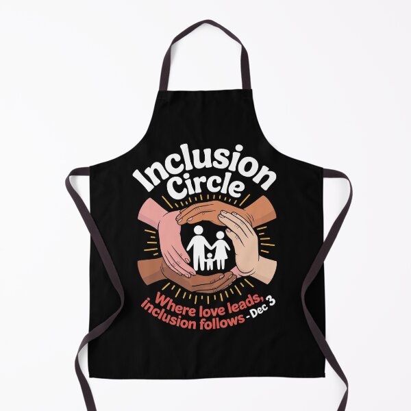 Item preview, Inclusion Circle – Where Love Leads, Inclusion Follows – Multicultural Unity and Disability Inclusion Design for International Day of Persons with Disabilities – December 3 Awareness designed and sold by Self Love Studio.