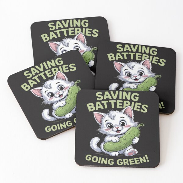 Item preview, Saving Batteries Going Green  designed and sold by Ikwalima.