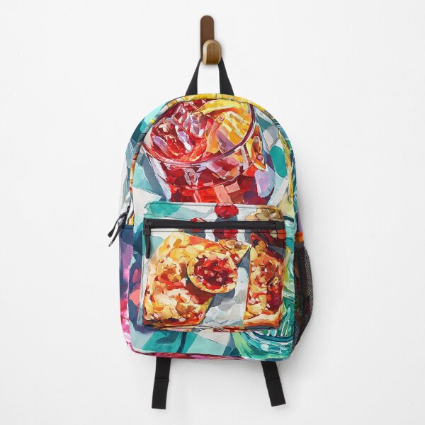 Item preview, Vibrant Summer Picnic – Colorful Food Art with Burgers, Pizza & Lemon Drinks designed and sold by Grafititee.
