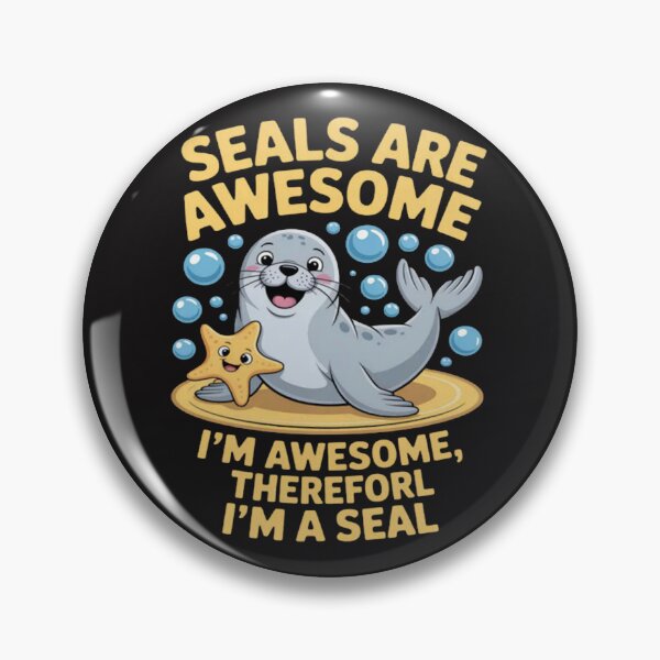 Item preview, Seals Are Awesome I'm Awesome Therefore I'm A Seal Funny designed and sold by Ikwalima.