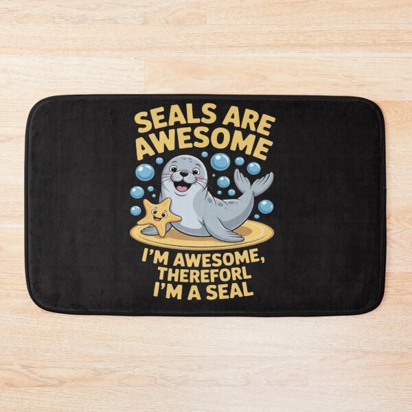 Item preview, Seals Are Awesome I'm Awesome Therefore I'm A Seal Funny designed and sold by Ikwalima.