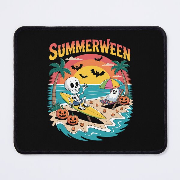 Item preview, Summerween Skeleton Beach Party Halloween Vibes designed and sold by petrichorsworld.
