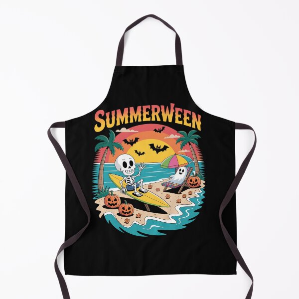 Item preview, Summerween Skeleton Beach Party Halloween Vibes designed and sold by petrichorsworld.