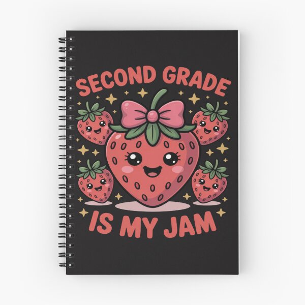 Item preview, Second Grade is My Jam Strawberry Second Grade Teacher designed and sold by Ikwalima.