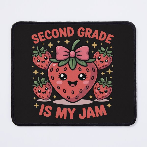 Item preview, Second Grade is My Jam Strawberry Second Grade Teacher designed and sold by Ikwalima.