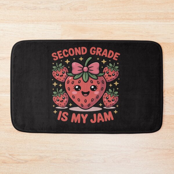 Item preview, Second Grade is My Jam Strawberry Second Grade Teacher designed and sold by Ikwalima.