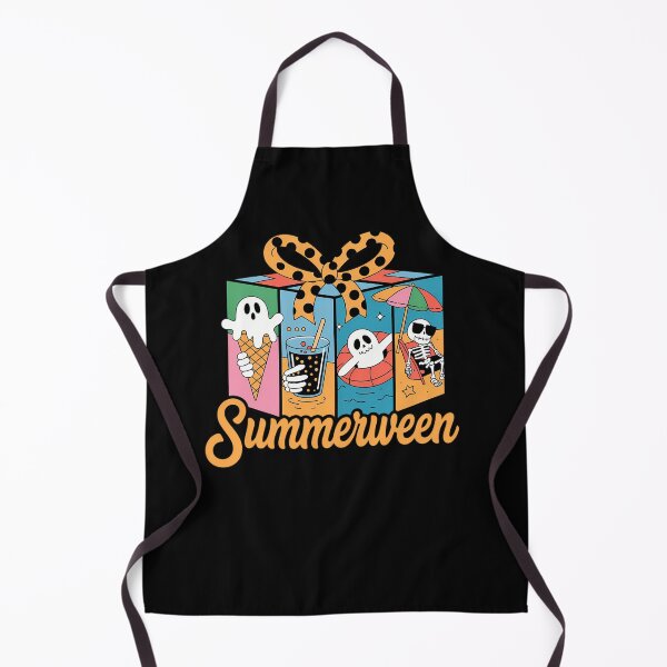 Item preview, Summerween Skeleton Ghost Beach Party Halloween Vibes designed and sold by petrichorsworld.