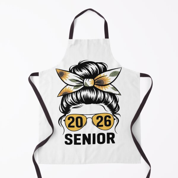 Item preview, Senior 2026 Sunflower Graduation Messy Bun Senior Class 2026 designed and sold by Ikwalima.