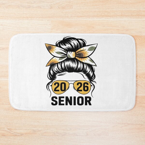 Item preview, Senior 2026 Sunflower Graduation Messy Bun Senior Class 2026 designed and sold by Ikwalima.