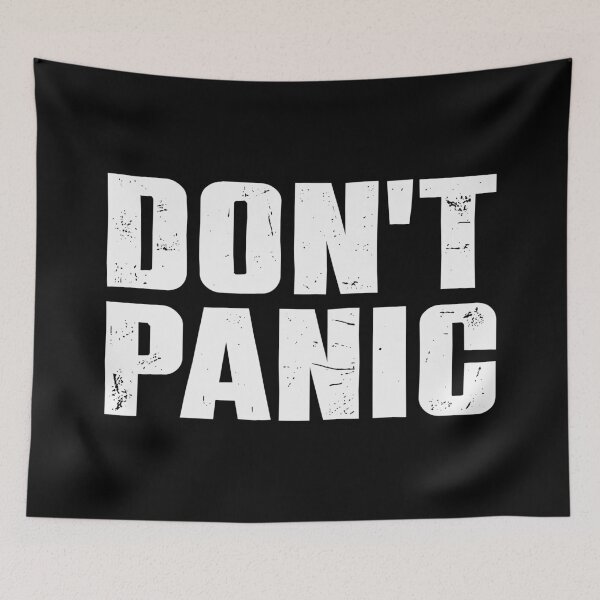 Item preview,  Don't panic designed and sold by NFGDesigns.