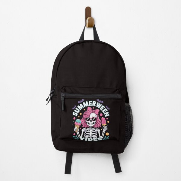 Item preview, Summerween Vibes Skeleton Spooky Vacation Halloween Summer designed and sold by petrichorsworld.