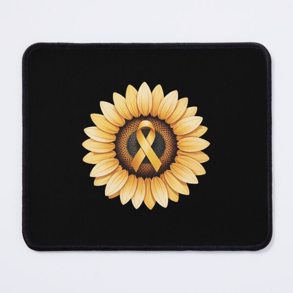 Item preview, Childhood Cancer Awareness Flower Cute designed and sold by RayArmstrong.