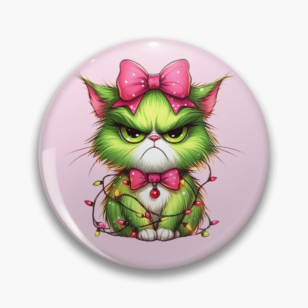 Item preview, Grumpy Christmas Kitty designed and sold by RowanGraphics.
