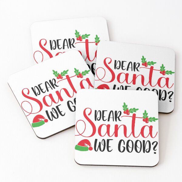 Item preview, Dear Santa We Good – Cool Christmas Design for Holiday Vibes designed and sold by NotasCreativa.