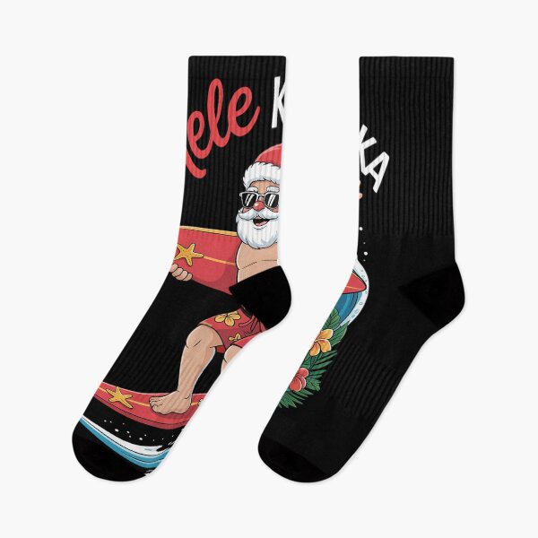 Item preview, Surfing Santa Christmas Mele Kalikimaka designed and sold by KingsLife1994.