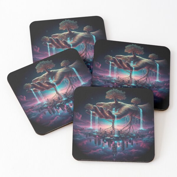 Item preview,  “Cradle of Worlds” - “Hand of the Horizon” designed and sold by Vibepop.store.
