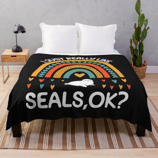 Item preview, Cute Seal Rainbow T-Shirt Design designed and sold by LashondaGreen89.