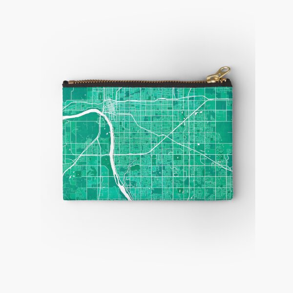 Item preview, Tulsa City Map of Oklahoma, USA - Watercolor designed and sold by deMAP.