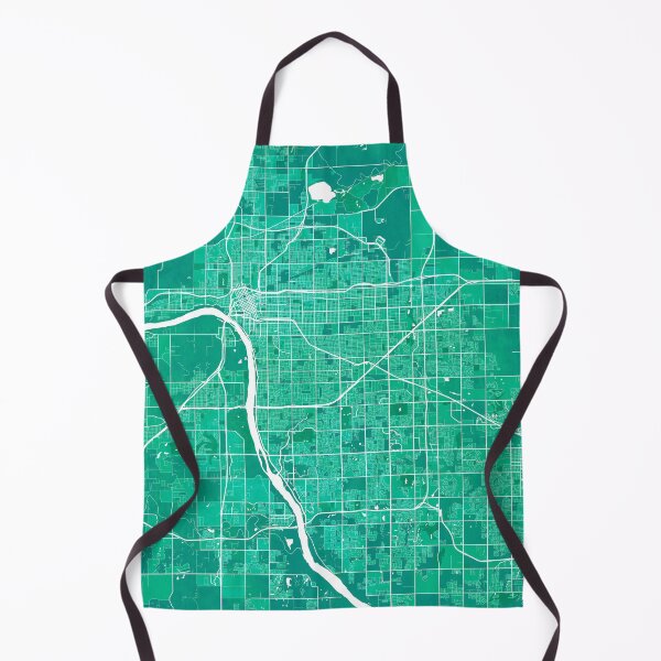 Item preview, Tulsa City Map of Oklahoma, USA - Watercolor designed and sold by deMAP.