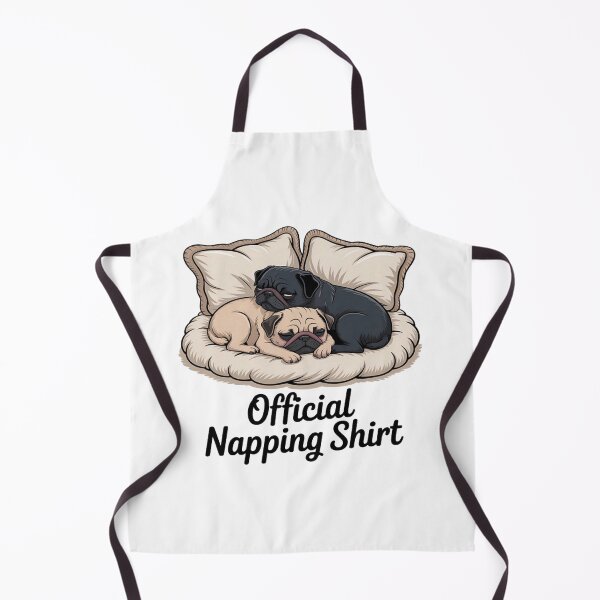 Item preview, Sleeping Pug Lover Dog Official Napping designed and sold by Vastingan.