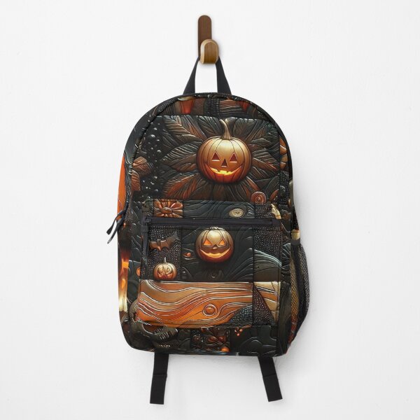 Item preview, Halloween patchwork collage illustration designed and sold by 4Seasons.