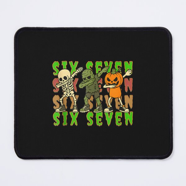 Item preview, Halloween Meme Six Seven Dabbing Skeleton Zombie designed and sold by grumpzara.