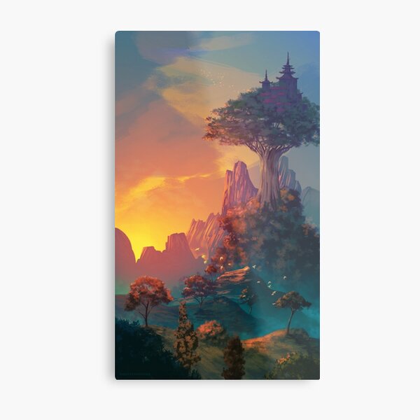 The valley of serenity Metal Print