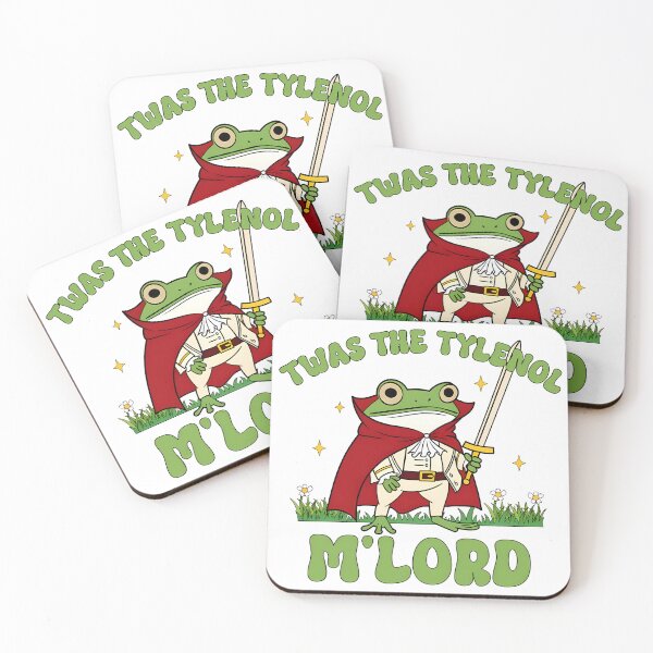 Item preview, Twas the Tylenol M'lord Sticker, Anti RFK designed and sold by StuZabine.