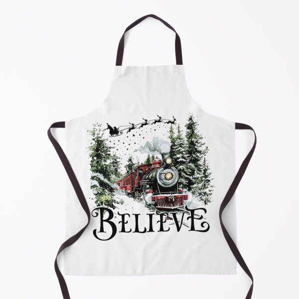 Item preview, Believe – Christmas Train in Winter Forest designed and sold by sapnaela.