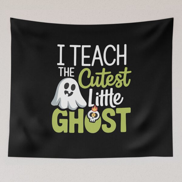 Item preview, Teach Cute Little Ghost Teacher Costume Easy Halloween designed and sold by KingsLife1994.