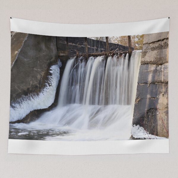 Item preview, Alton Mill Waterfall – Early Spring Serenity designed and sold by Robert Alsop.