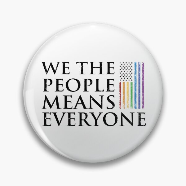 Item preview, We The People Means Everyone designed and sold by eroseaillustrat.