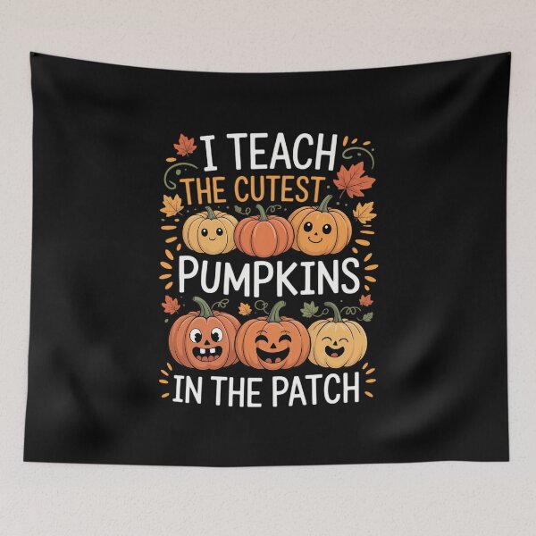 Item preview, Teacher Halloween Pre-K Teacher Kindergarten Cutest Pumpkins designed and sold by KingsLife1994.