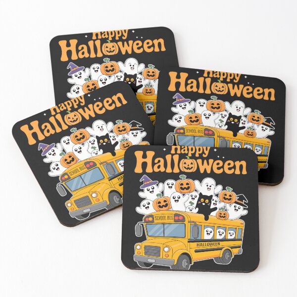 Item preview, Teacher Halloween School Bus Driver Cute Ghost Witch Party designed and sold by KingsLife1994.
